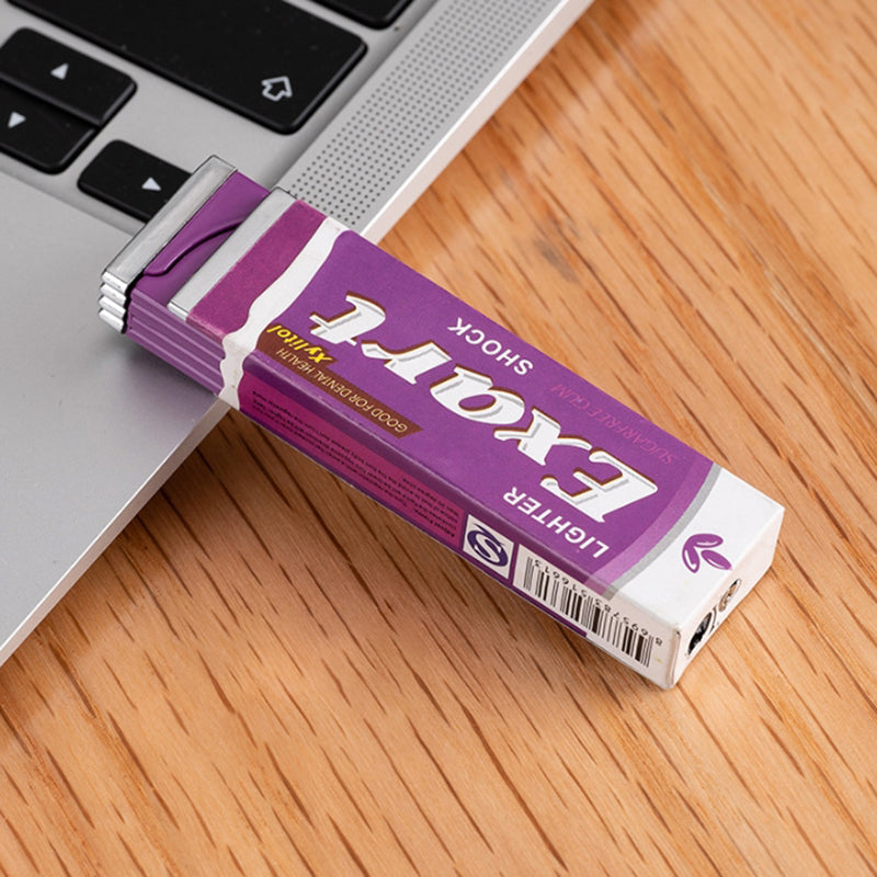 Chewing gum lighter