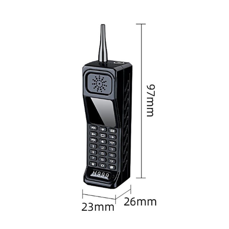 Retro Nostalgia Big Brother Shape Windproof Inflatable Lighter