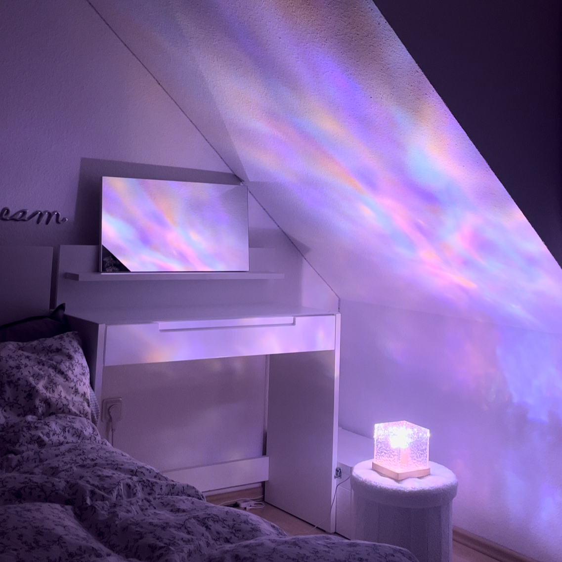 Romantic multifunctional dynamic atmosphere light best friend gift for boyfriend & girlfriend
