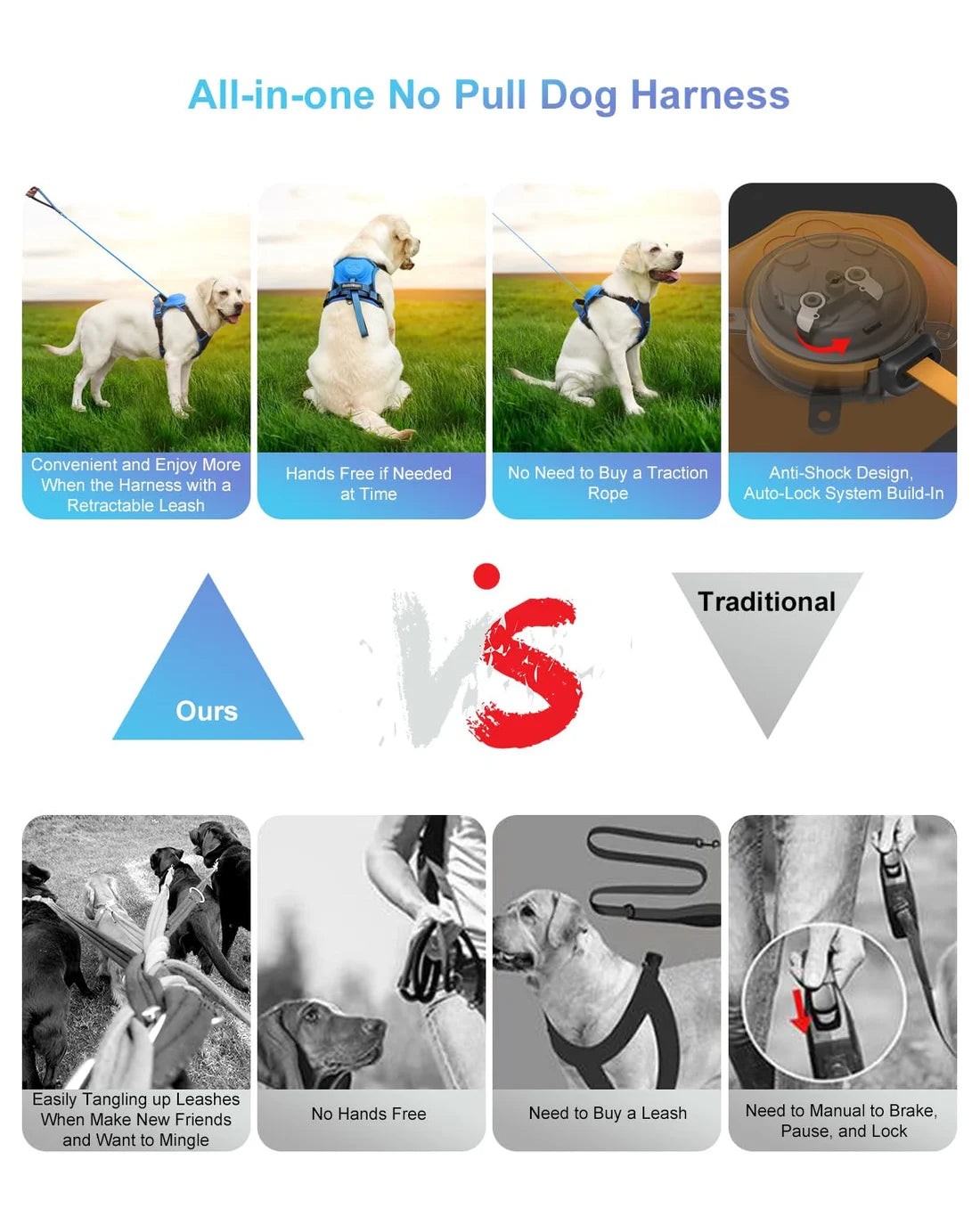 DogDynamics Harnesses Free shipping for 2 pieces