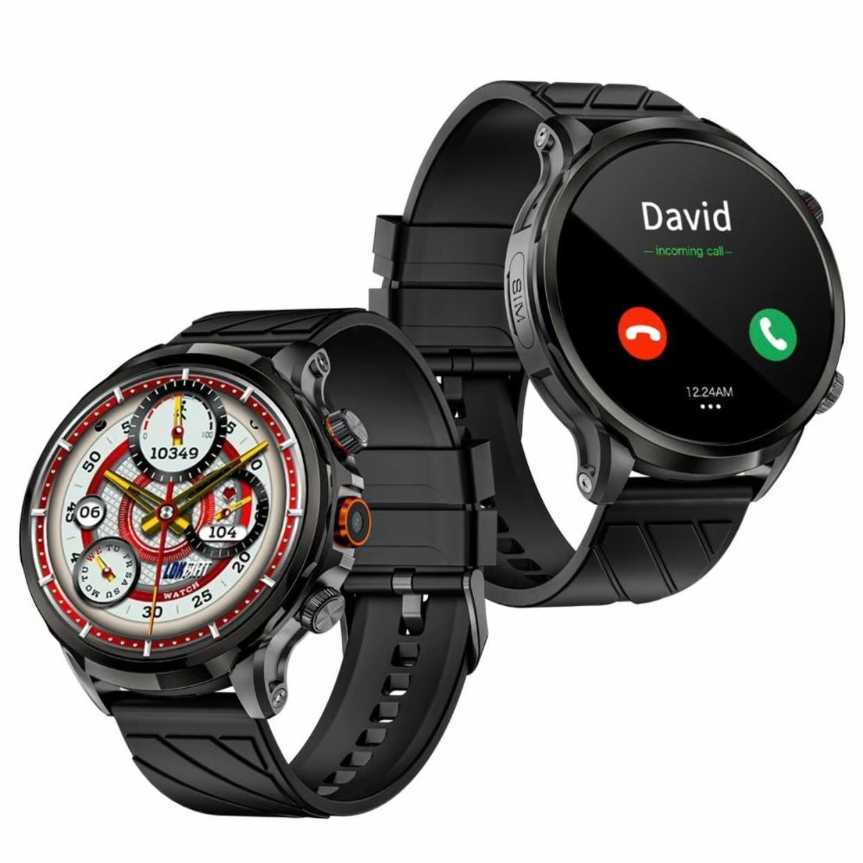 LOKMAT Multifunctional Smart WatchFashionable Digital Watch with 200w Camera,Smart Watch with Multiple Sports Modes for Men & Women