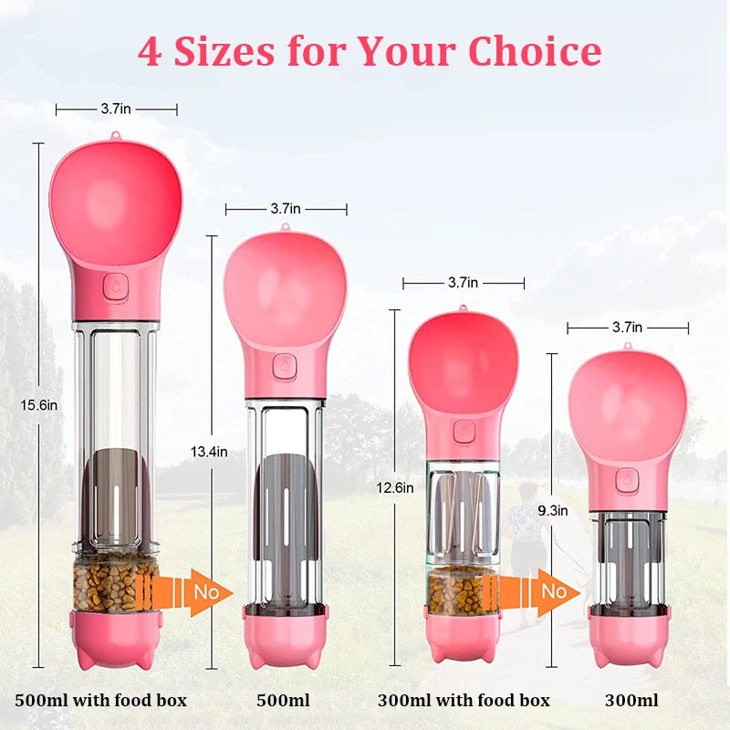 4 in 1 Portable Multifunctional Pet Water Bottle™