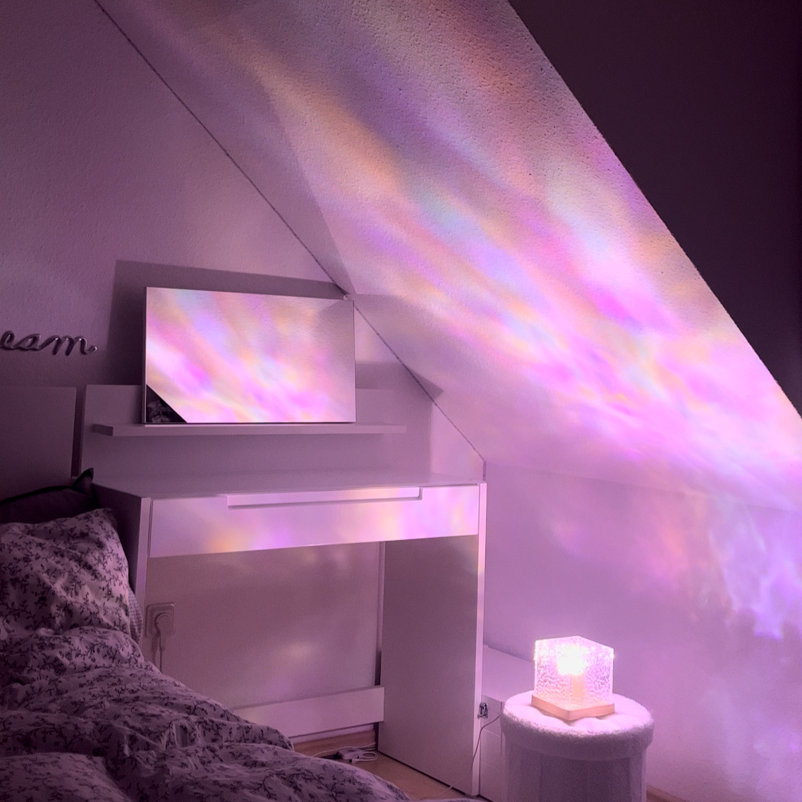 Romantic multifunctional dynamic atmosphere light best friend gift for boyfriend & girlfriend