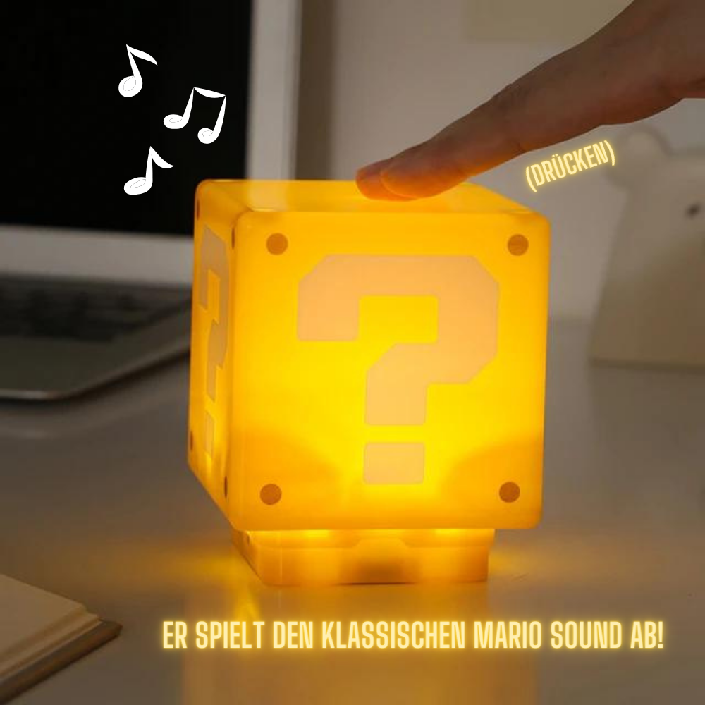 Marios Würfel Lampe
